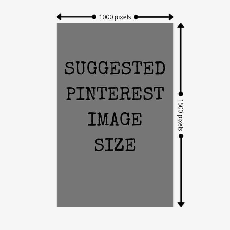 Pinterest Image Size 1000px x 1500px