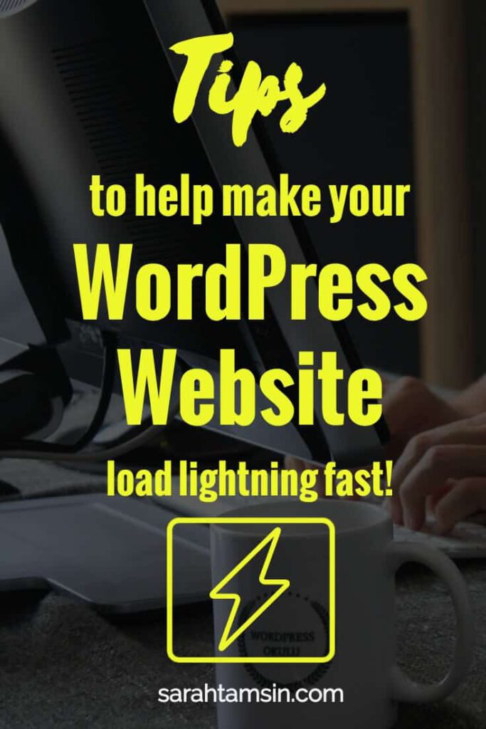 Tips to help make your WordPress Website load lightning fast!