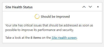 WordPress Site Health explained