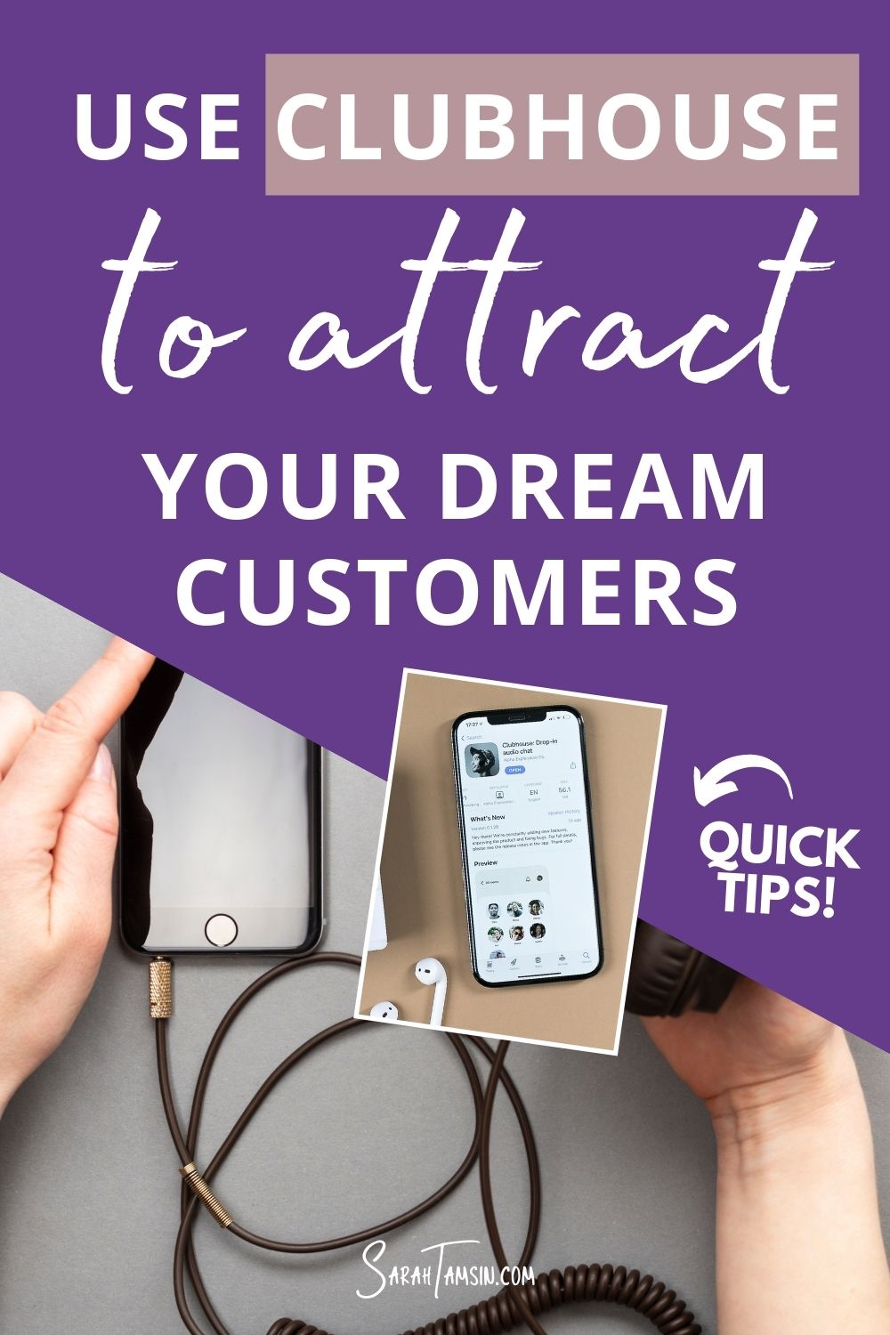 Use Clubhouse to attract your dream customers - quick tips